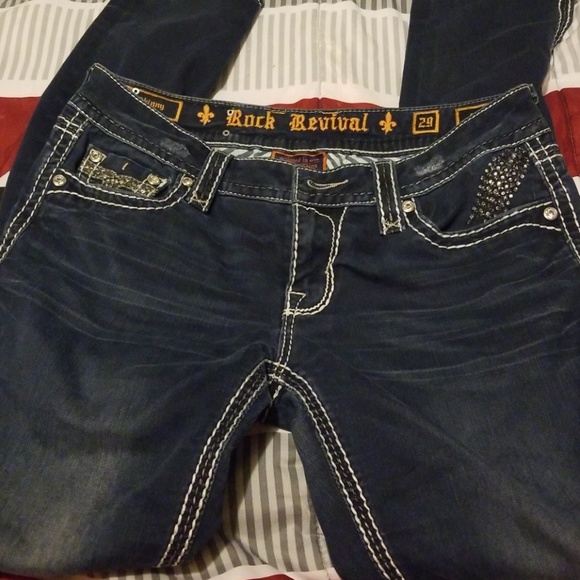 Rock revival skinny jeans - Picture 3 of 5